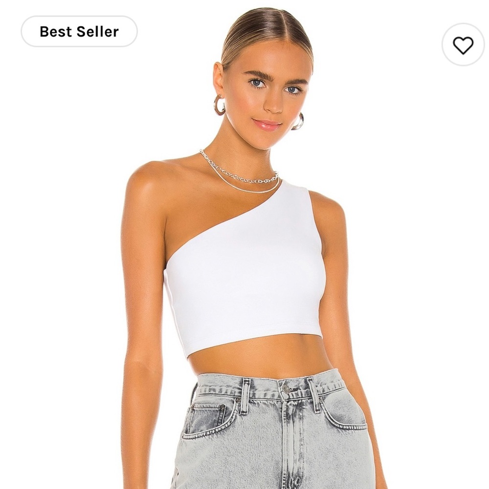 NWT Susana Monaco One Shoulder Crop Top XS